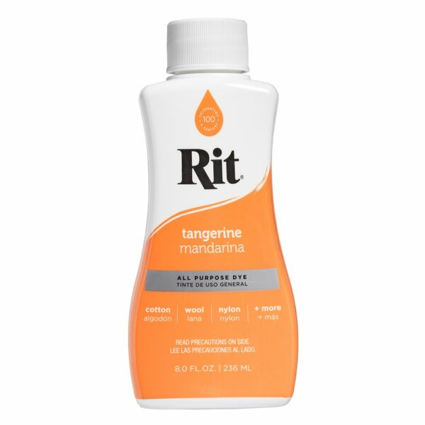 Rit Liquid Dye Tekstilfarge 236ml – Tangerine