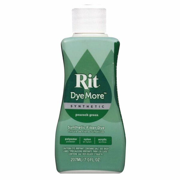 Rit DyeMore Tekstilfarge 207ml – Peacock Green - KUN HÅNDVASK
