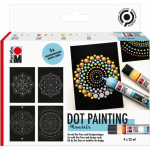 Marabu Dot Pen Set – Mandala