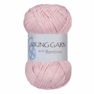 Viking Garn Bambino - 465 Lys rosa