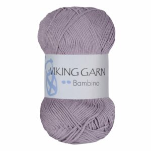 Viking Garn Bambino - 467 Lys lilla