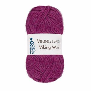 Viking Garn Viking Wool - 566 mørk rosa