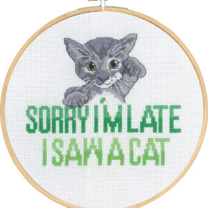 Broderisett - Sorry I´m late Katt