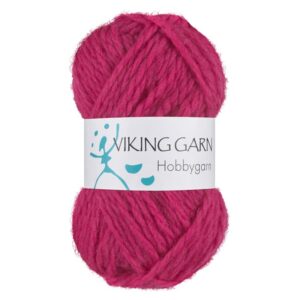 Viking Garn Hobbygarn - 963 sterk rosa