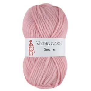 Viking Garn Snorre - 263 lys rosa