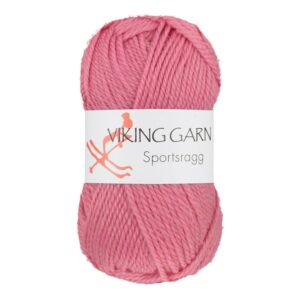 Viking Garn Sportsragg - 581 gammel rosa