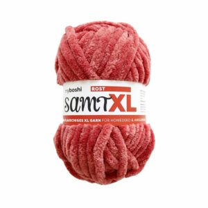 Myboshi Samt XL Chenillegarn 40m – 834 Rust