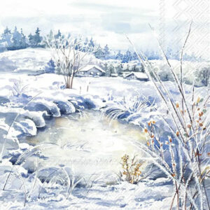 IHR serviett lunch - Frosty Landscape