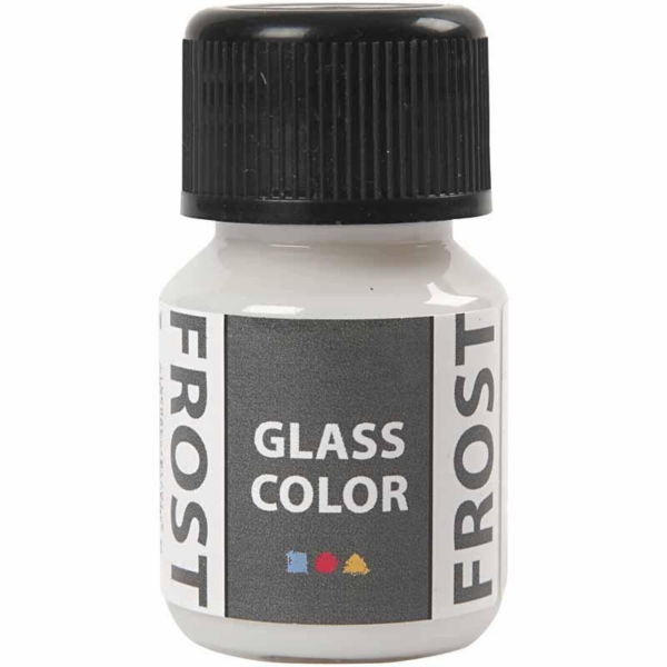 Glass Frosted 35ml, hvit