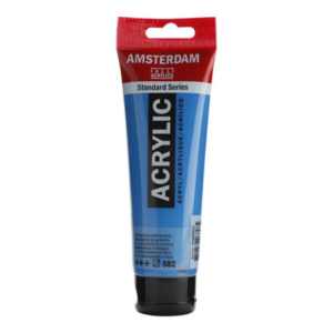 Amsterdam Standard 120ml, 582 manga blue pht.