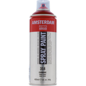 Amsterdam spray 400ml, 318 carmine