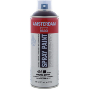 Amsterdam spray 400ml, 403 vandyke brown