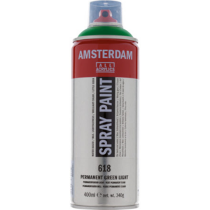 Amsterdam spray 400ml, 618 permenent green light