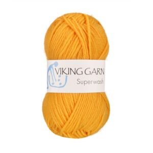 Viking Garn Superwash - 145 Gul