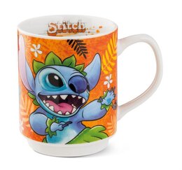 Stitch krus 350ml - orange