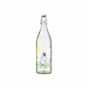 Mummi Glassflaske 1l - I hagen