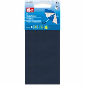Prym Reparasjonsstoff Nylon selvklebende 6,5x14cm – Marine