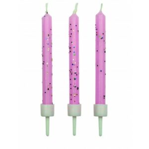 Kakelys Bbabyrosa Glitter, 10stk