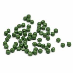 Glassperle 3mm Fargenr.107 0622 grønn