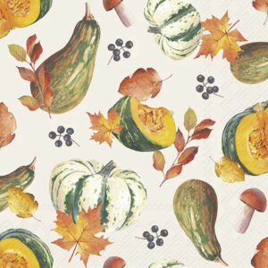 IHR serviett lunch - Fall Harvest Cream