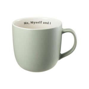 Nola Krus Matt Grønn 8,9x4,6x9cm "Me, myself and I"