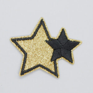 Strykemerke - stjerner glitter