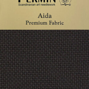 Aida Premium Fabric 5,4tr 65x50cm - sort