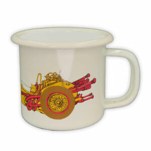 Flåklypa Emaljekopp 2,5dl - Reodor Felgen