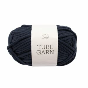 Tubegarn 4mm - 3920 mørk blå