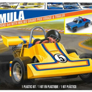 REVELL 78 Chevy 4x4 Pickup with Go-kart 1:25