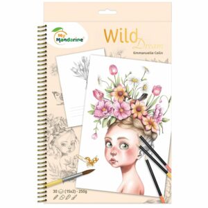 My Mandarine Fargeleggingsbok – 21×34,2cm – Wild Dream