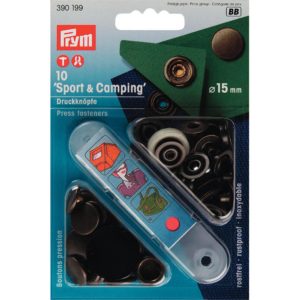 Prym trykknapp Sport & Camping 15mm