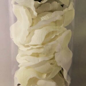 Roseblader hvit 60stk