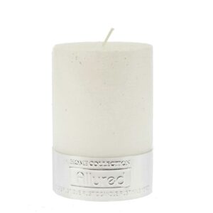 Kubbelys hvit rustikk 7x10cm