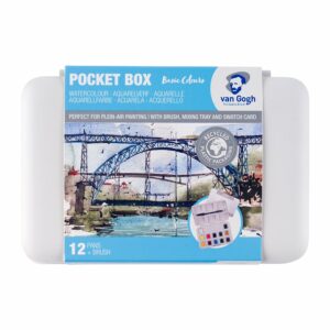 Van Gogh Akvarell Pocketbox HP12+pensel