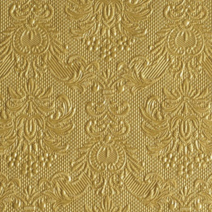 Serviett 25 Elegance gold