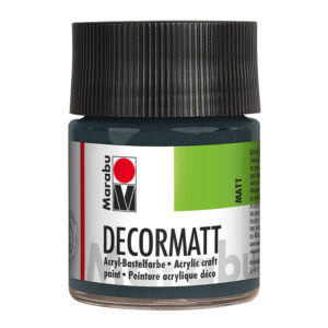 Marabu Decormatt 50ml, 079 mørk grå