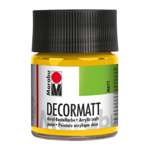 Marabu Decormatt 50ml, 021 mellom gul