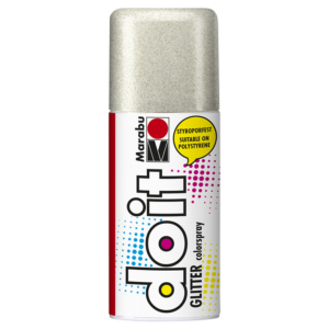 Marabu DO IT Spray 150ml - 582 glitter sølv