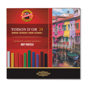 Pastellkritt soft 24pk, Koh-I-Nor