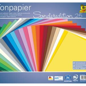 Folia Tegnepapir 130g Assorterte farger