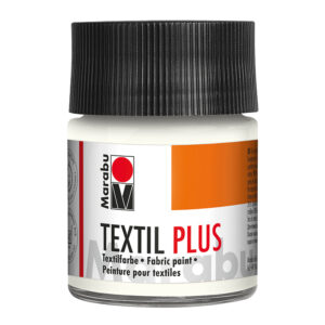 Marabu Textil+ 50ml - 070 hvit
