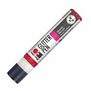 Marabu Glitter Liner 538 rubinrød