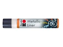 Marabu Metallic Liner 713 orange