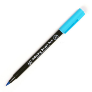 Sakura KOI coloring brush pen - sky blue #125