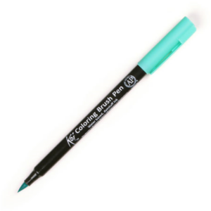 Sakura KOI coloring brush pen - peacock green #426