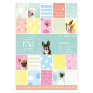 A5 paper pack - paws