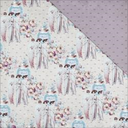 12" paper Tea for Three