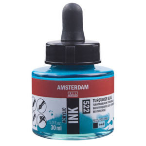 Amsterdam Ink 30ml - 522 turquoise blue