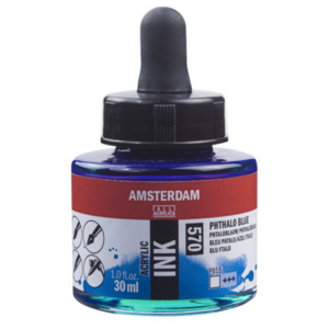 Amsterdam Ink 30ml - 570 phthalo blue